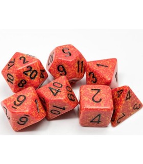 Set di Dadi Speckled (Fuoco)