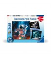3 Puzzle da 49 Pezzi - Avventure nello Spazio