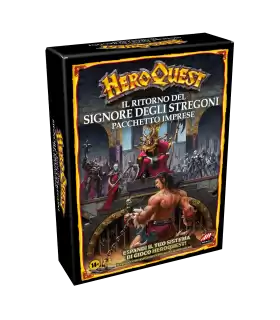 HeroQuest - Il ritorno del Signore degli Stregoni | Espansione Fantasy 2-5 Giocatori, 10 Missioni, 90 Minuti di Avventura