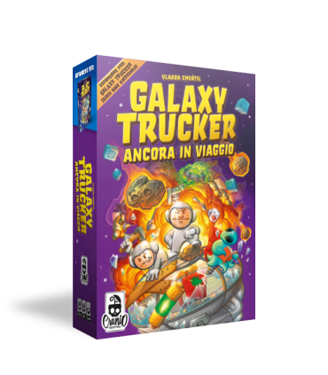 Galaxy Trucker - Ancora in Viaggio: Gioco da Tavolo Strategico per Famiglie e Amici (2-4 Giocatori, 30 Minuti)
