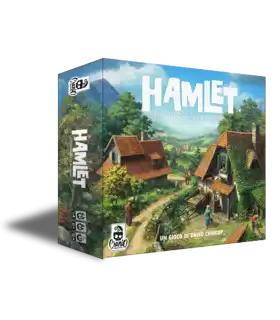 Hamlet - Gioco da Tavolo di Costruzione Villaggi Medievali | 1-4 Giocatori, 90 Minuti, Strategia e Creatività, 2023