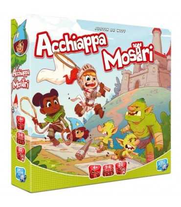Acchiappa Mostri - Gioco Cooperativo per Famiglie, per Bambini dai 4 Anni, 1-4 Giocatori, Divertente e Educativo, Asmodee
