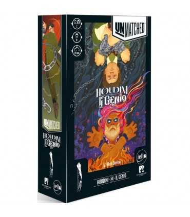 Unmatched: Houdini vs Il Genio della Lampada - Gioco di Carte Strategico per 2 Giocatori, Combattimento e Mitologia