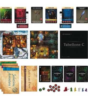 Dungeons & Dragons Escape Game - Caos a Neverwinter | Gioco da Tavolo di Investigazione per 2-6 Giocatori, 180 Minuti