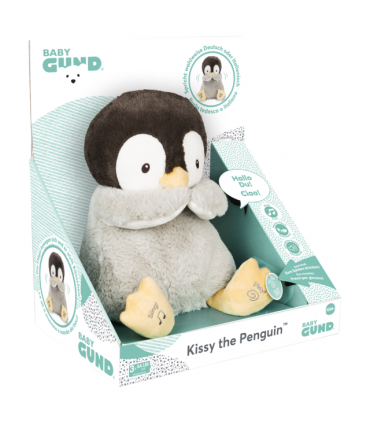 Gund - Kissy Pinguino Interattivo Parlante