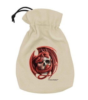 Sacchetto per Dadi - Anne Stokes Dice Pouch - Skull Embrace