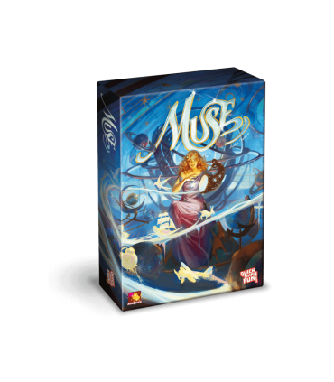 Muse - Gioco da Tavolo Party Creativo, 84 Carte Illustrate, 2-12 Giocatori, Divertimento Artistico e Strategia, 30 Minuti