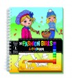 Libri da colorare Fashion Girl con Pennarelli