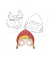 Graffy - Maschera da Ritagliare: Fiabe dei Fratelli Grimm