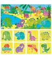 Puzzle 8+1 Dinosaurs
