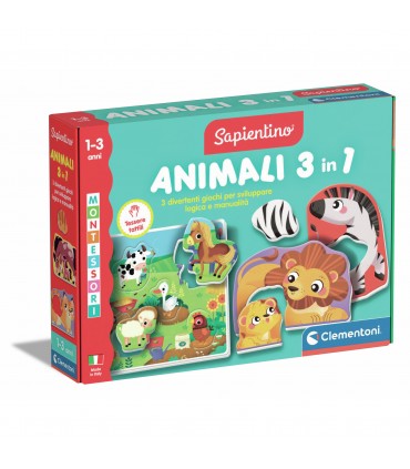 Montessori - Animali 3 in1