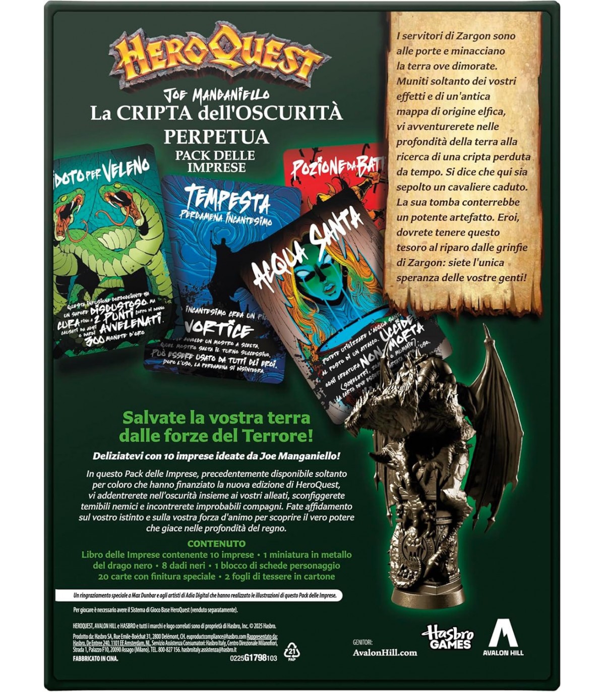 HeroQuest - La Cripta dell'Oscurità Perpetua