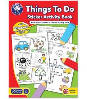 Things To Do Activity Book