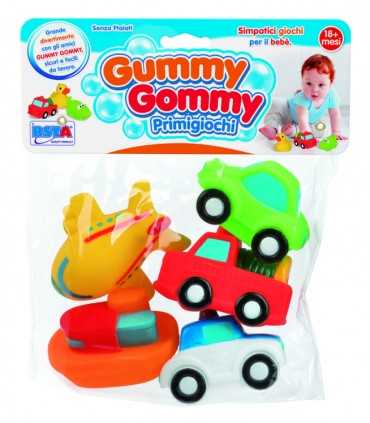Gummy Gommy - Busta Veicoli 5 Pezzi