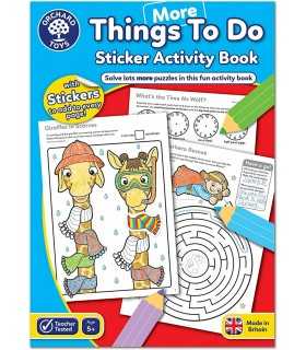 More Things To Do Colouring Book