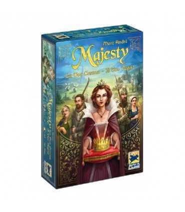 Majesty - Gioco di carte medievale per famiglie, conquista il trono in 30 min, 2-4 giocatori, strategia e divertimento!