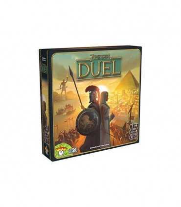7 Wonders Duel - Gioco da Tavolo Strategico per 2 Giocatori, Civiltà e Scienza, 30 Minuti di Divertimento!