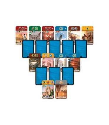 7 Wonders Duel - Gioco da Tavolo Strategico per 2 Giocatori, Civiltà e Scienza, 30 Minuti di Divertimento!