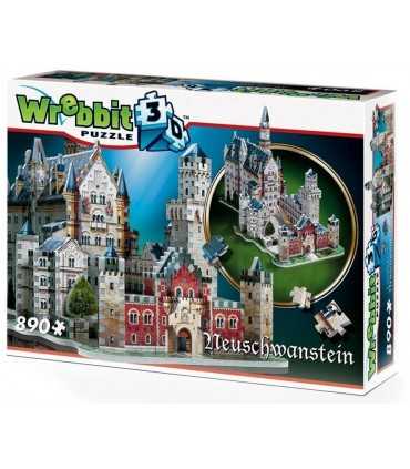Puzzle da 890 Pezzi 3D - Castello di Neuschwanstein