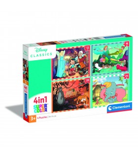 4 Puzzle in 1 - Disney Classics
