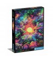 Puzzle da 500 Pezzi - Psychedelic Jungle Sunrise