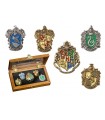 Harry Potter: Collezione 5 Spille Casate di Hogwarts