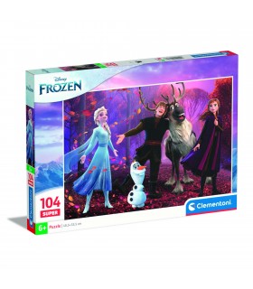 Puzzle da 104 Pezzi - Super: Frozen