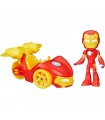 SPIDEY VEICOLO CON PERSONAGGIO E ACCESSORI - IRON RACER