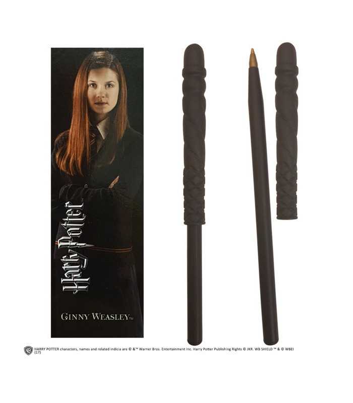 Harry Potter Bacchetta Penna e Segnalibro di Ginny Weasley