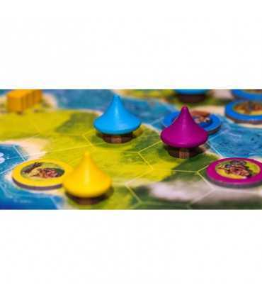 Blue Lagoon - Gioco da Tavolo Strategico per 2-4 Giocatori, Avventura Polinesiana di Reiner Knizia, 45 Minuti di Divertimento!