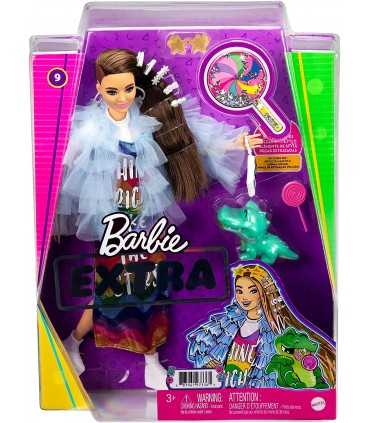 Barbie - Extra: Castana con Vestito Arcobaleno