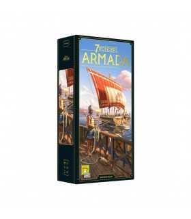 7 Wonders: Armada - Espansione Strategica Asmodee per 4-8 Giocatori, Gioco di Civiltà, 30 Minuti, Divertimento e Competizione!