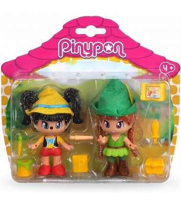 Pinypon - Protagonisti delle Fiabe: Pack Pinocchio e Peter Pan