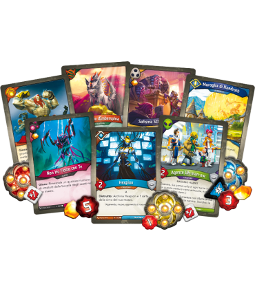KeyForge - L'Era dell'Ascensione Starter Set di Asmodee | Gioco di Carte Strategico per 2 Giocatori, 45 Minuti di Avventura!