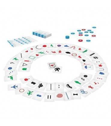 Imagine - Gioco di Deduzione Creativa per 3-8 Giocatori, 60 Carte Trasparenti, Divertimento Assicurato!