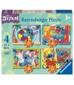 4 Puzzle in 1 - Stitch