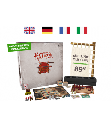 Shogun No Katana Deluxe - Kickstarter Edition | Gioco da Tavolo Strategico | Edizione Limitata | Spedizione Gratuita in Italia