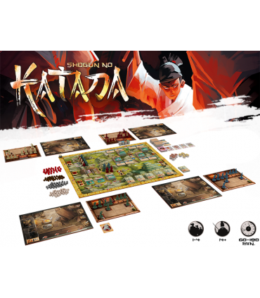 Shogun No Katana Deluxe - Kickstarter Edition | Gioco da Tavolo Strategico | Edizione Limitata | Spedizione Gratuita in Italia