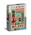 Puzzle da 1000 Pezzi - Style in the City: Milano