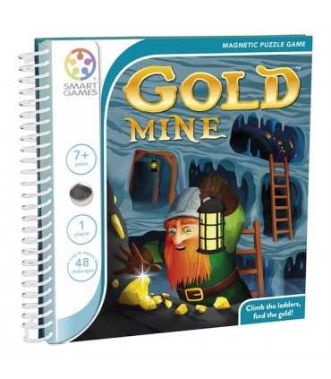 Gold Mine - Gioco di Logica Magnetico per Bambini 7+ | 48 Sfide Stimolanti e Divertenti | Sicuro e Portatile da Viaggio