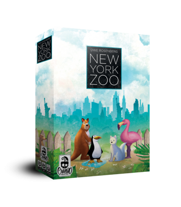 New York Zoo - Gioco da Tavolo Uwe Rosenberg, 1-5 Giocatori, Strategia e Divertimento, Età 10+, 60 Minuti di Gioco