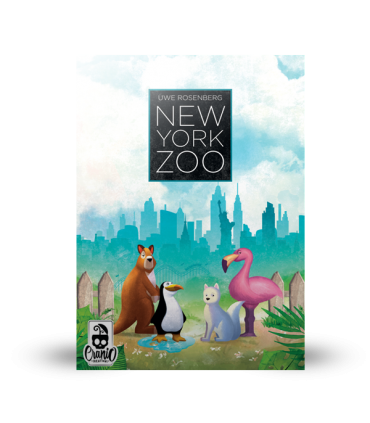 New York Zoo - Gioco da Tavolo Uwe Rosenberg, 1-5 Giocatori, Strategia e Divertimento, Età 10+, 60 Minuti di Gioco