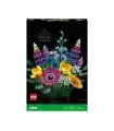 LEGO Botanicals 10313 Bouquet Fiori Selvatici Finti con Papaveri e Lavanda Artificiali, Regalo Adulti da Collezione Botanica
