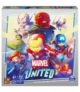 Marvel United - Gioco Cooperativo da Tavolo per 1-4 Giocatori, Avventure con Eroi Marvel, Strategia e Collaborazione Asmodee