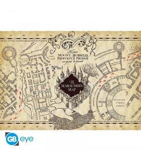 HARRY POTTER - PARCHMENT POSTER (66X46) - MARAUDER'S MAP