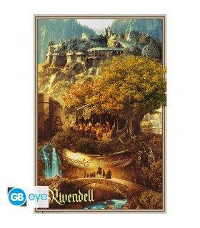 IL SIGNORE DEGLI ANELLI - Maxi Poster 91,5x61 - Gran Burrone