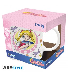 SAILOR MOON - Tazza - 320 ml - Patch Sailor Moon & Luna -subli