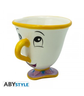 Tazza 3D Disney La Bella E La Bestia Chip