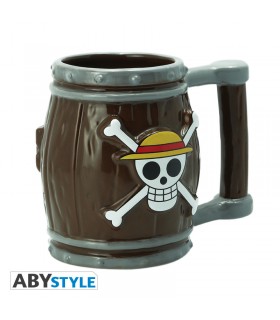 ONE PIECE - Tazza 3D - Barile