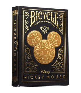 Bicycle - Black and Gold Mickey